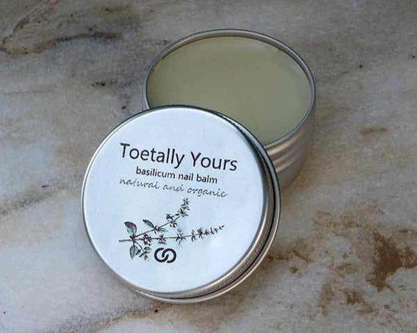 Toetally Yours Toenail Balm - Natural + Organic - Palm Oil Free - Plastic Free - Zero Waste