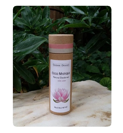 Coco Mistique Natural Deodorant with Shea - Vegan or Australian Organic Beeswax - Palm Oil Free - Bicarb Free - Zero Waste