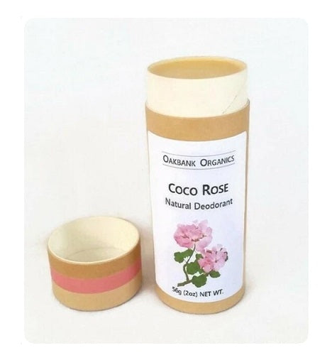 NEW Coco Rose Natural Deodorant - Vegan or Australian Organic Beeswax - Palm Oil Free - Bicarb Free - Zero Waste
