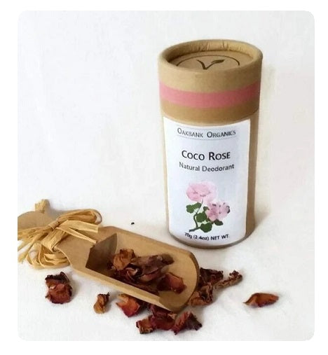 NEW Coco Rose Natural Deodorant - Vegan or Australian Organic Beeswax - Palm Oil Free - Bicarb Free - Zero Waste