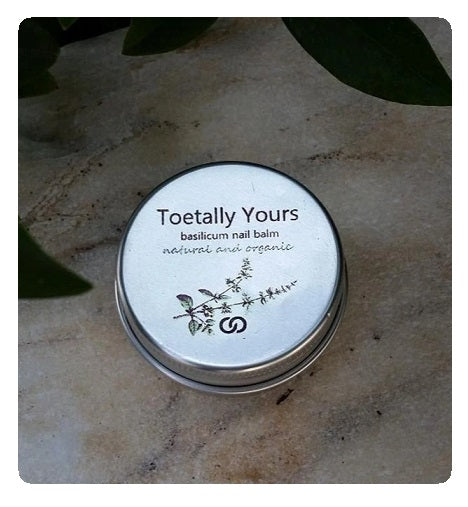 Toetally Yours Toenail Balm - Natural + Organic - Palm Oil Free - Plastic Free - Zero Waste