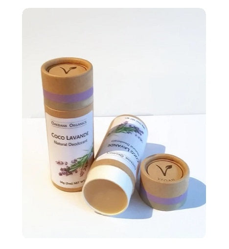 Coco Lavande Natural Deodorant - Vegan or Australian Organic Beeswax - Palm Oil Free - Bicarb Free - Zero Waste