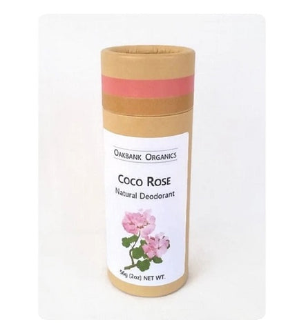 NEW Coco Rose Natural Deodorant - Vegan or Australian Organic Beeswax - Palm Oil Free - Bicarb Free - Zero Waste